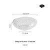 Canghai Glass Bowl & Plate Set: Minimalist, High-End Dessert, Salad, Fruit Bowls & Shallow Plates.