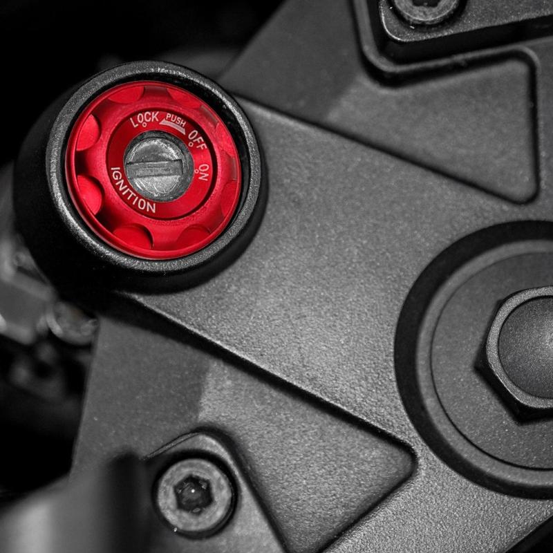 Motorcycle Lock Housing Rustproof Design Easy Mounting Modern Style Ignition Lock Cover Multiple Motorcycles
