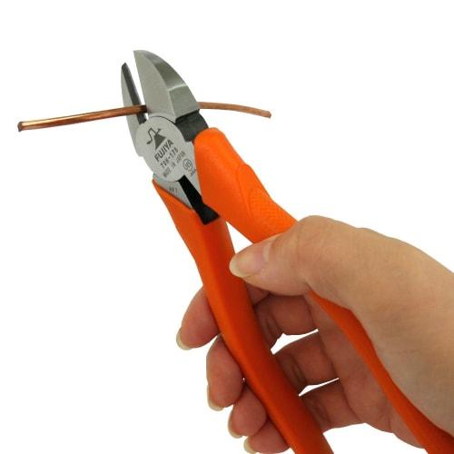 Fujiya High-Strength Nippers, JIS Standard, 175mm, 70H-175