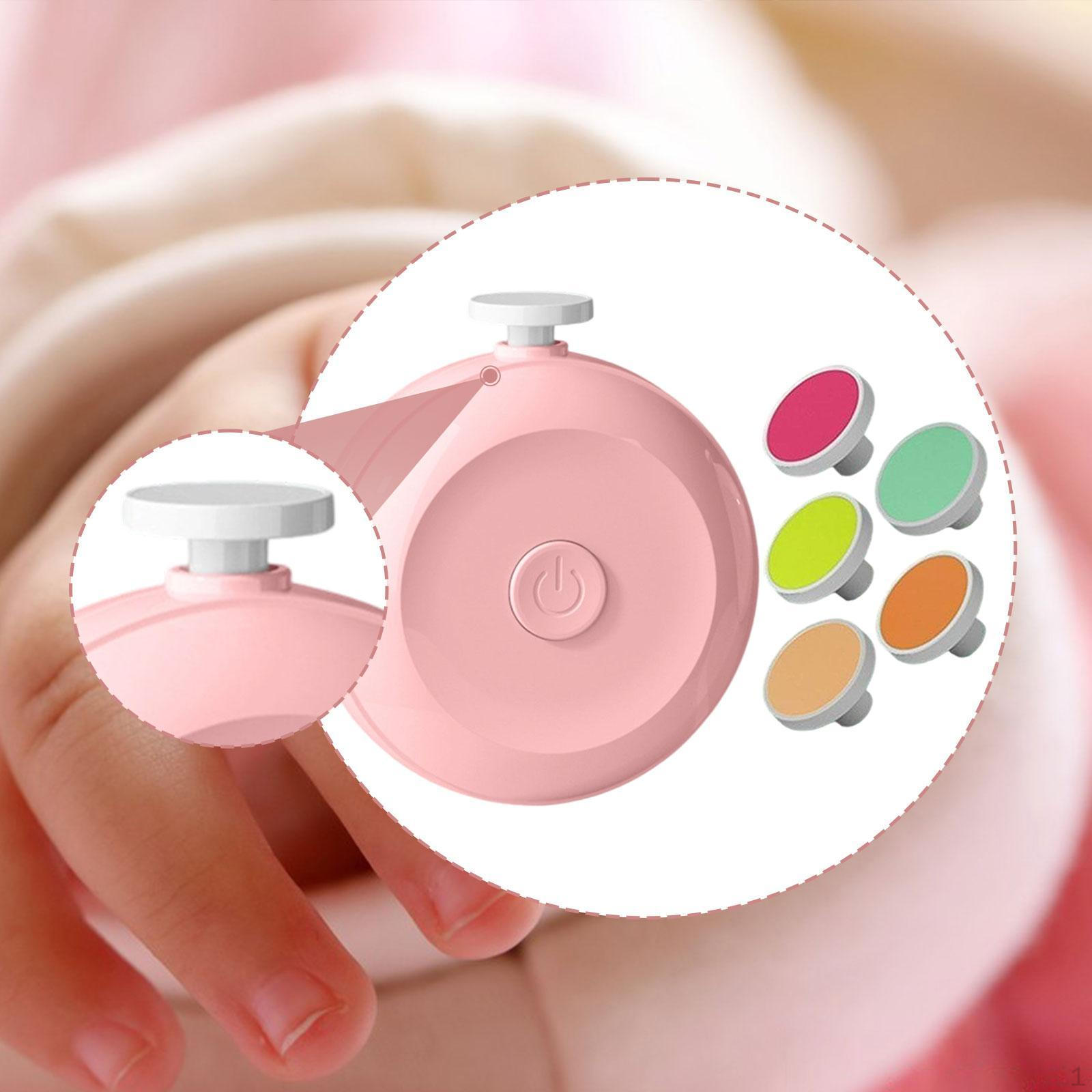 

Electric Nail Automatic Multifunction Easy to Use Low Noise Compact Fingernail Trimmer Adults розовый