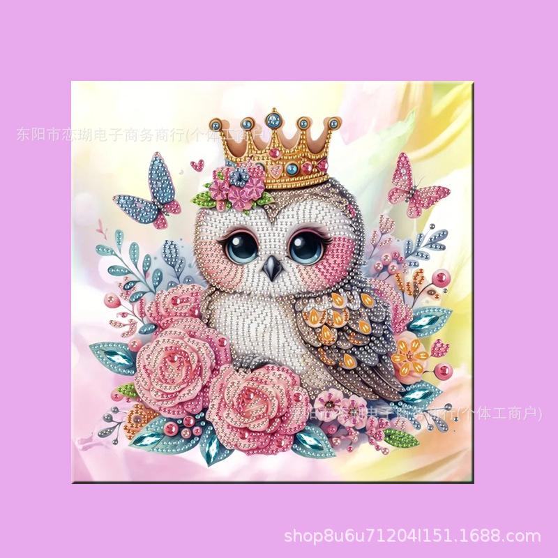 Schmetterlingsförmiges Diamantgemälde in großer Größe mit leuchtenden Diamanten, dekoratives Gemälde, Explosionsmotiv