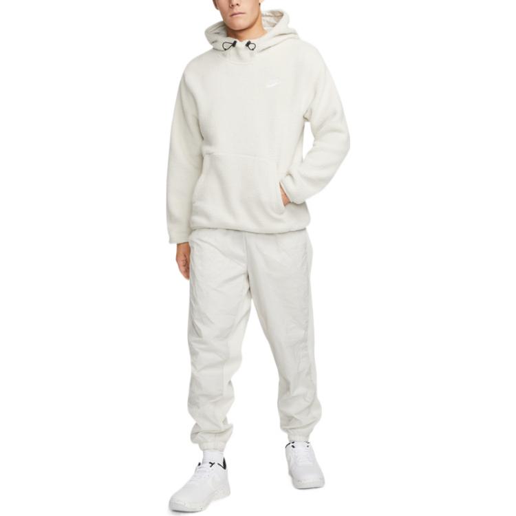 Nike Sweatshirts Men's White Hooded Moderate Regular DV8155-100