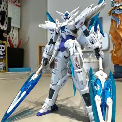 HG 1/144 Transient Build Fighters Series Mech Assembly Model Kit Desktop Ornament Doll Boys' Puzzle Toys Collectible Gift