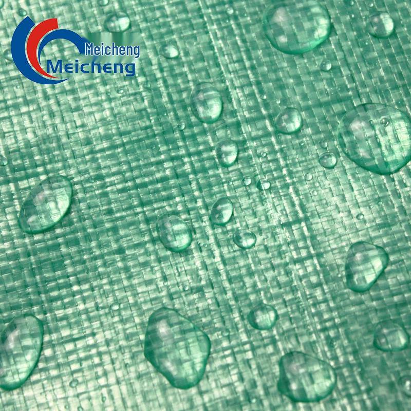 Durable Waterproof Green Sunshade Tarpaulin