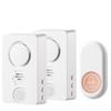 Wireless 433MHz Waterproof Doorbell: Easy One-Button Call, Bedside Bell, Long-Range, Ideal for Home and Elderly Use.