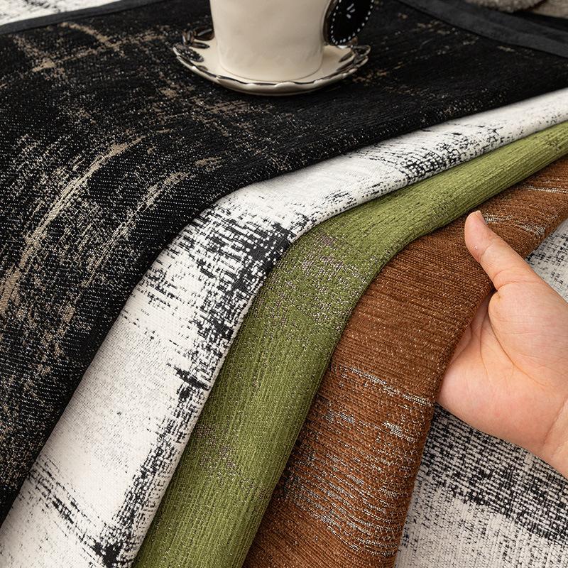 New Four-Season Universal High-End Leather Sofa Special Backrest Towel Non-Slip Cover Chenier Sofa Cushion
