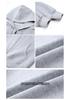 Hongshan Women's Coconut Shell White Heavyweight Casual Hoodie Cardigan - High GSM, Spring/Autumn