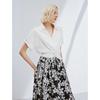 Langzi Commuter Short-Sleeve Blouse