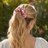 Premium Satin Hair Ties for Elegant Look Scrunchies, High Elasticity Women Girls, Non Slip Band, Scrunchies Solid Color Ponytail Holder, Styling