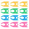 12pcs Silicone Bobbin Clamp Holder Spool Bobbin Thread Clip Sewing Tool Accessories
