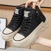 Dad Shoes Are Fashionable and Versatile, Mid-tube Shoes, Casual Thick-soled Sports Shoes, White Shoes, Soft Soles and Comfortable Single Shoes