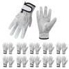 KRANIS Leather Work 10 Durable Leather Gloves for Construction and Durable Leather Work Set Gloves, Pairs, Non-Slip, Sites, DIY, Agriculture. Gloves,