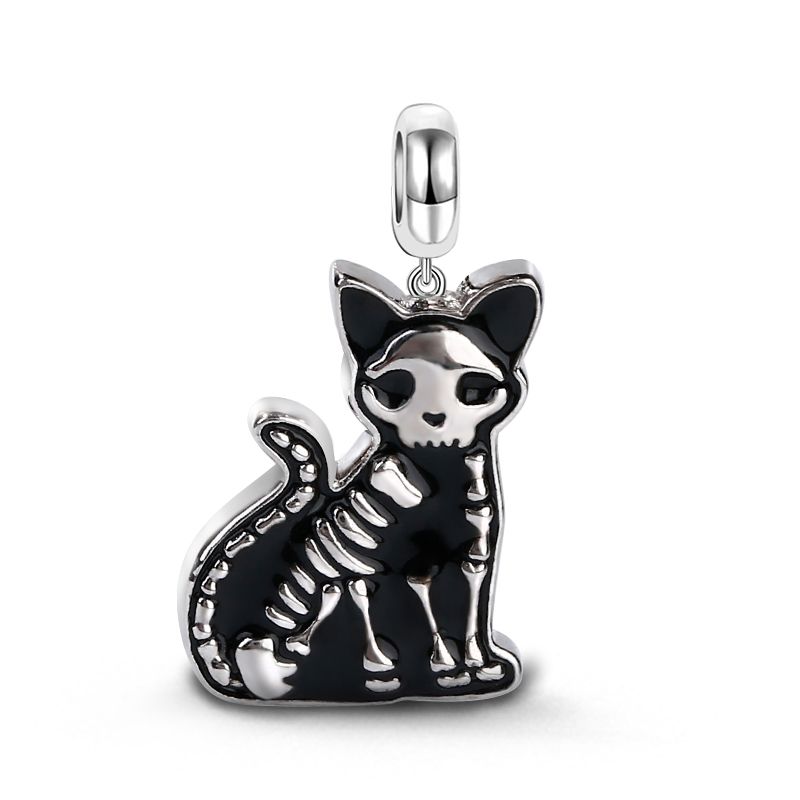 Newcopper Cute Animal Series Cat Dog Elephant Horse Bear Pendant Lucky Beads Fit Origina Charms Bracelet Diy Jewelry