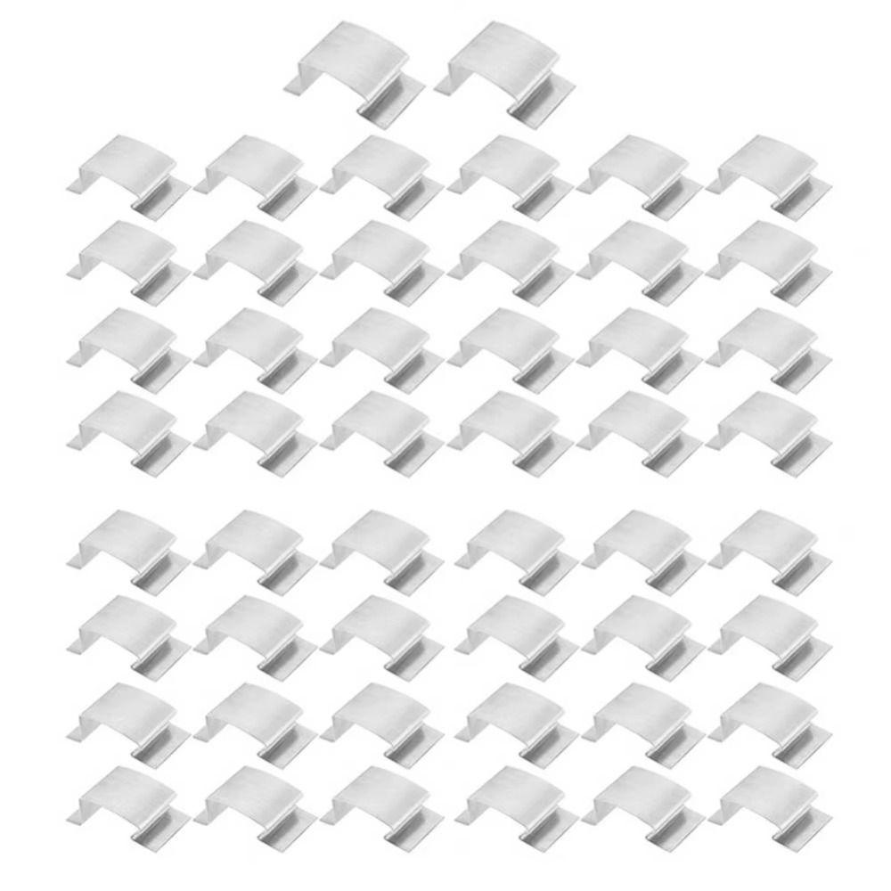 Stainless Steel Greenhouse Glass Clips Rust-resistant Garden Clips Spring Clips  Maintenance