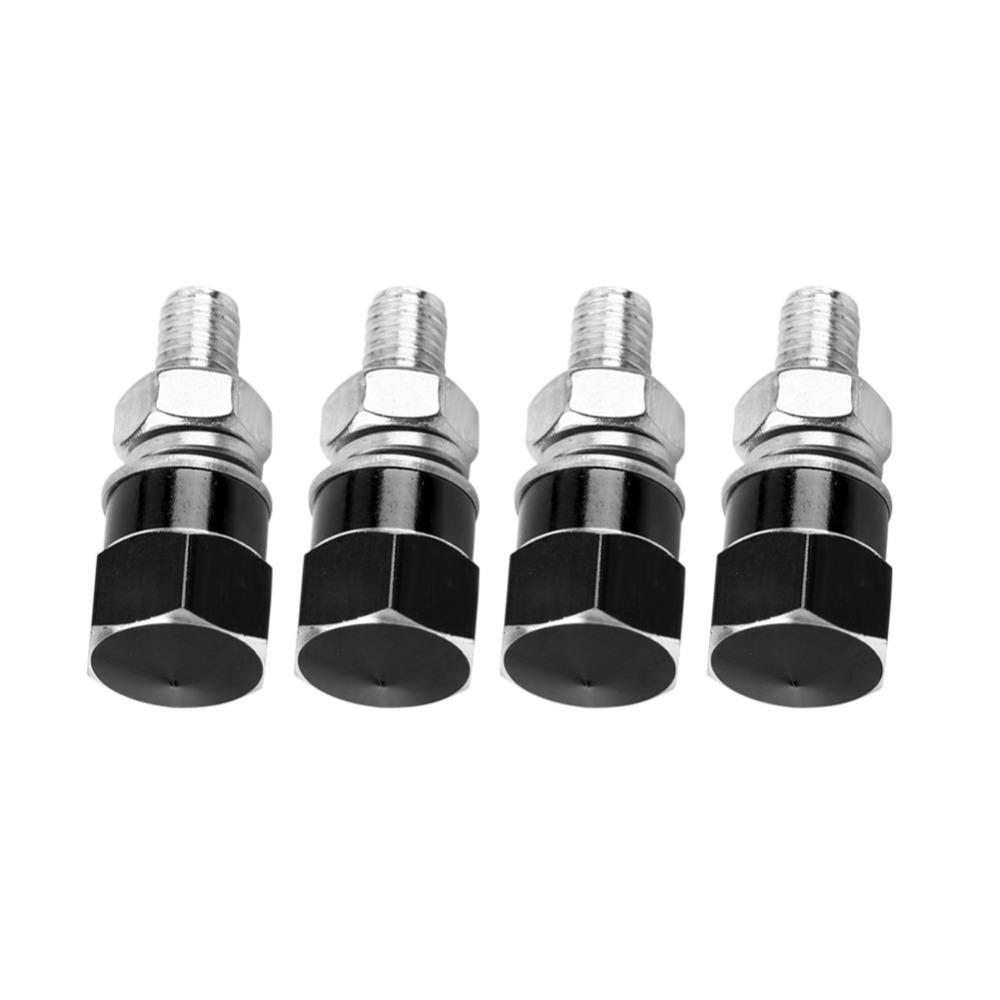 4PCS Aluminum Alloy License Plate Bolts Universal Frame Bolts Mount Screws Car Plate Installation
