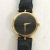 Used GUCCI Gucci Watch Quartz Vintage Black Black Gold Gold Sale SALE Very Popular Top Grade Masterpiece Excellent Luxury Special Carefully Selected