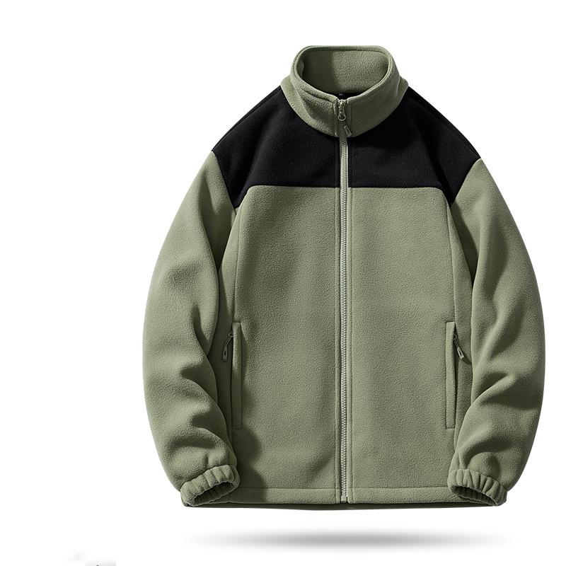 Kälteschutz Warme Fleecejacke Herren und Damen Shakerfleece Einzeljacke Outdoor Warme Jacke
