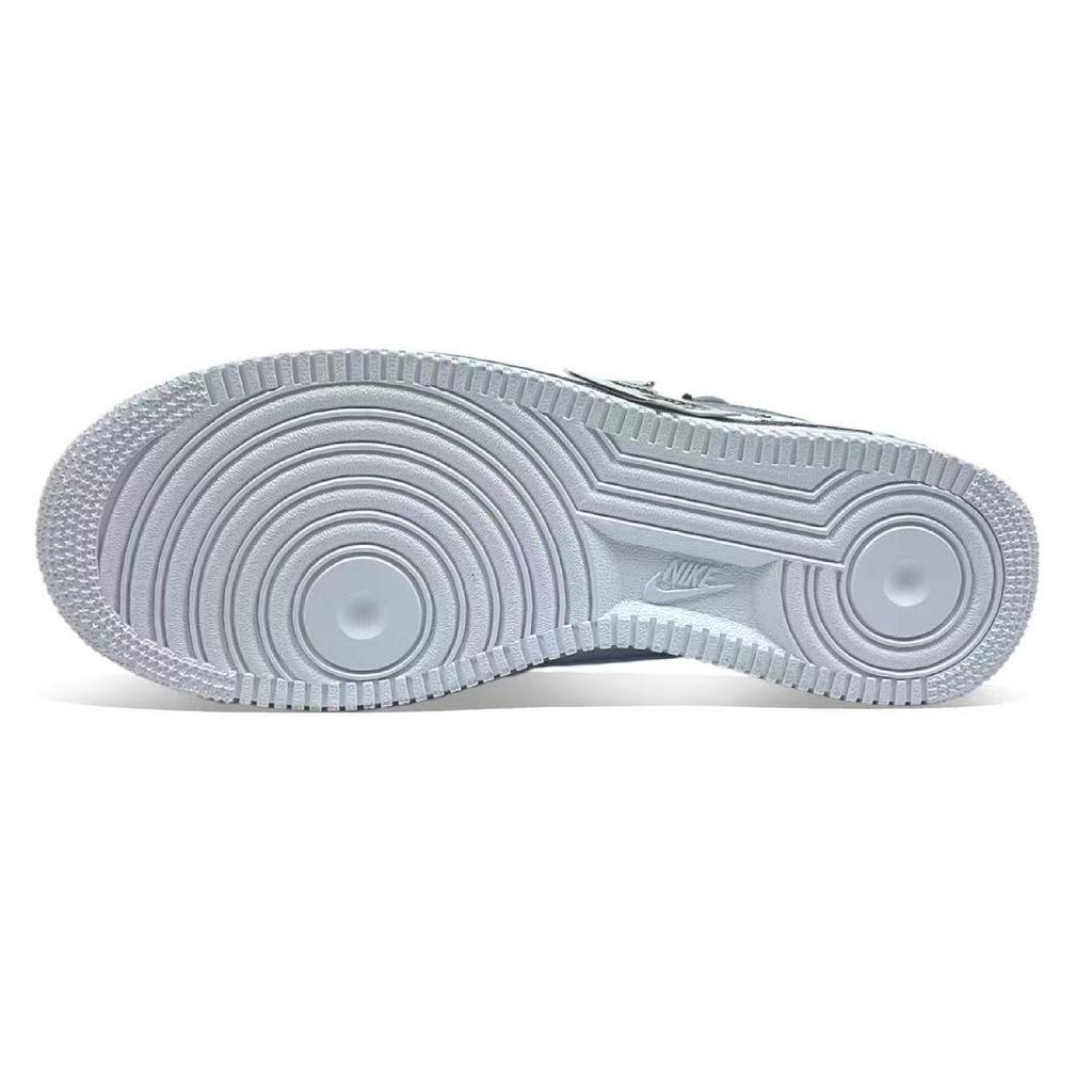 Nike Air Force 1 Mountain Moon Brush Leather Abrasion Resistant Abrasion Resistant Low Top Skateboard Shoes Men's CW2288-111(Team371-)