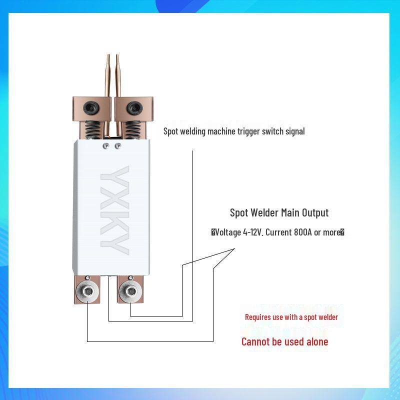 DIY Automatic Handheld Spot Welder Pen - Integrated and Easy-to-Use Trigger Spot Welding Tool