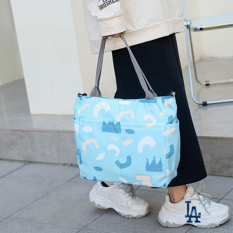 Women's Fashion Waterproof Tote: Large Capacity Crossbody Handbag for Outings