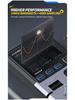 FNIRSI DSO-TC4 3-in-1 Oscilloscope, Transistor Tester, Signal Generator, 10M Bandwidth, Burn-Proof