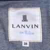 LANVIN en Bleu 3126206 Back Frill Denim Jacket Jacket 38 IndigoUsed