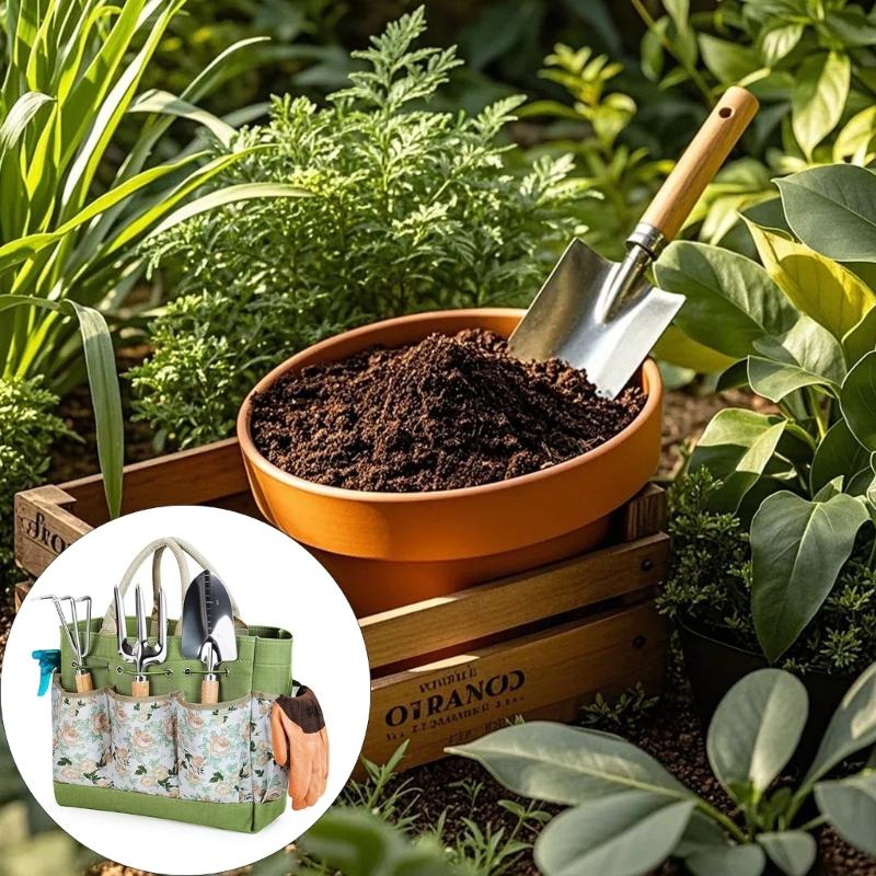 Zahradní nářadí z nerezové oceli obsahující multifunkční ruční nářadí a odolnost proti korozi Ideální pro vlhké podmínky