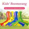 Soft EVA Children Boomerang Interactive Three-leaf Cross Flying Disc Flying Rocket Toy Adult-kids