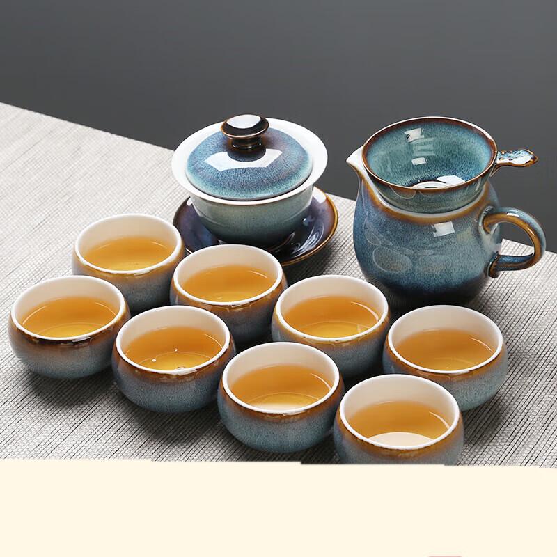 Su s Ceramic 13-Piece Tea Set