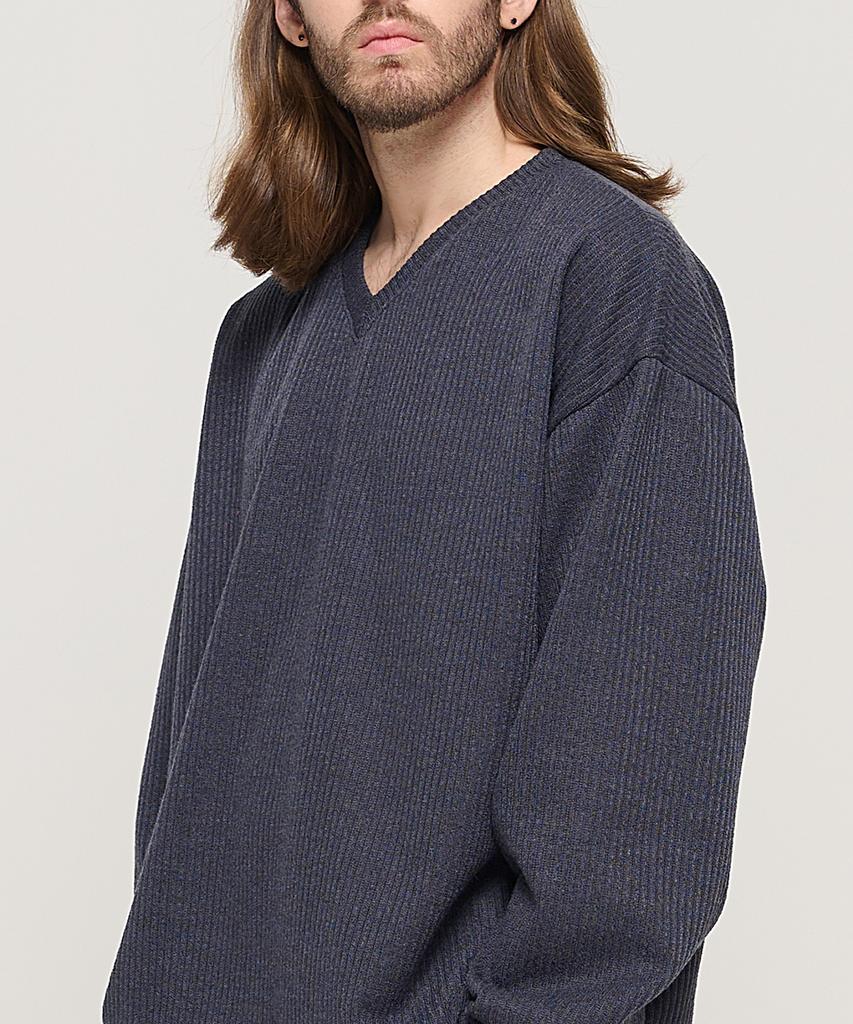CARGOBROS Cb V-Neck Overknit (Charcoal)