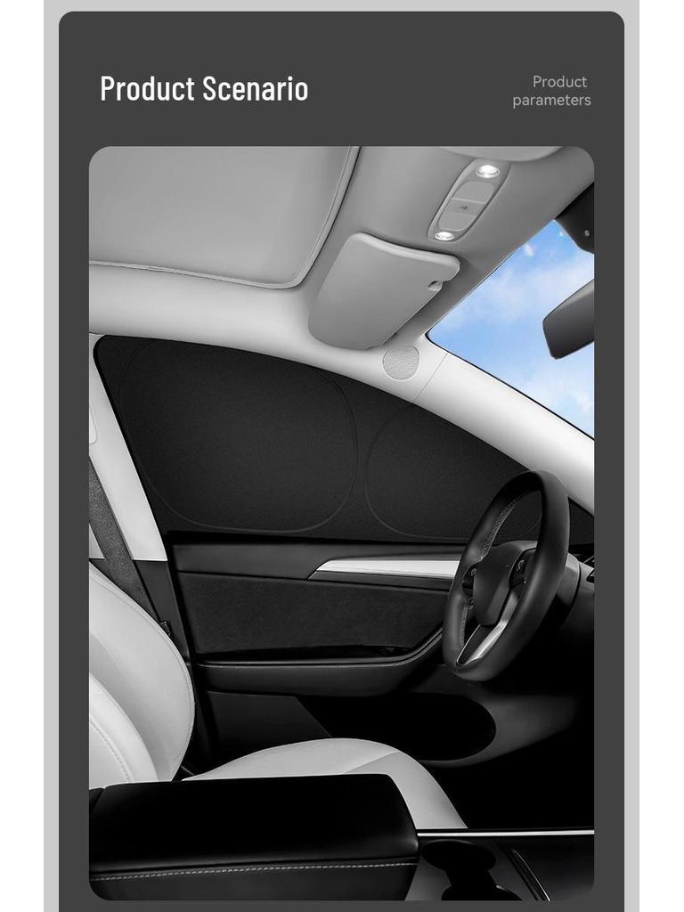 Xiaomi SU7/YU7 Car Window Sunshade for Privacy & Sun Protection