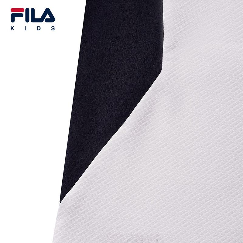 FILA Boys' Knit Short Sleeve Polo Shirt