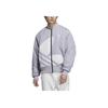 adidas Originals FW24 Sports Lifestyle Series Casual Minimalist Retro Stand Collar Jacket Unisex Jackets Honor-Gray JX7066