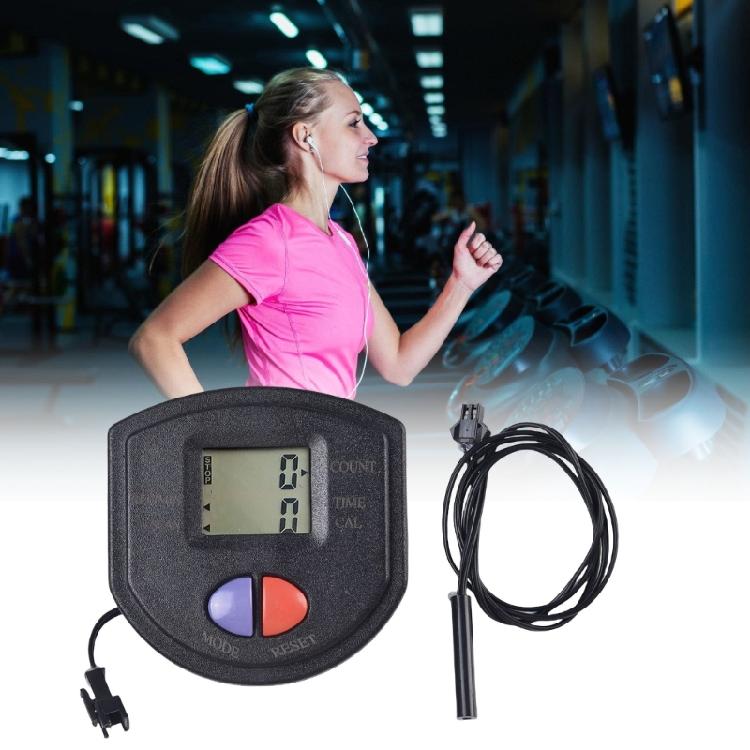 Elektronický měřič rotopedu, krokoměr, monitor s LCD displejem pro fitness vybavení