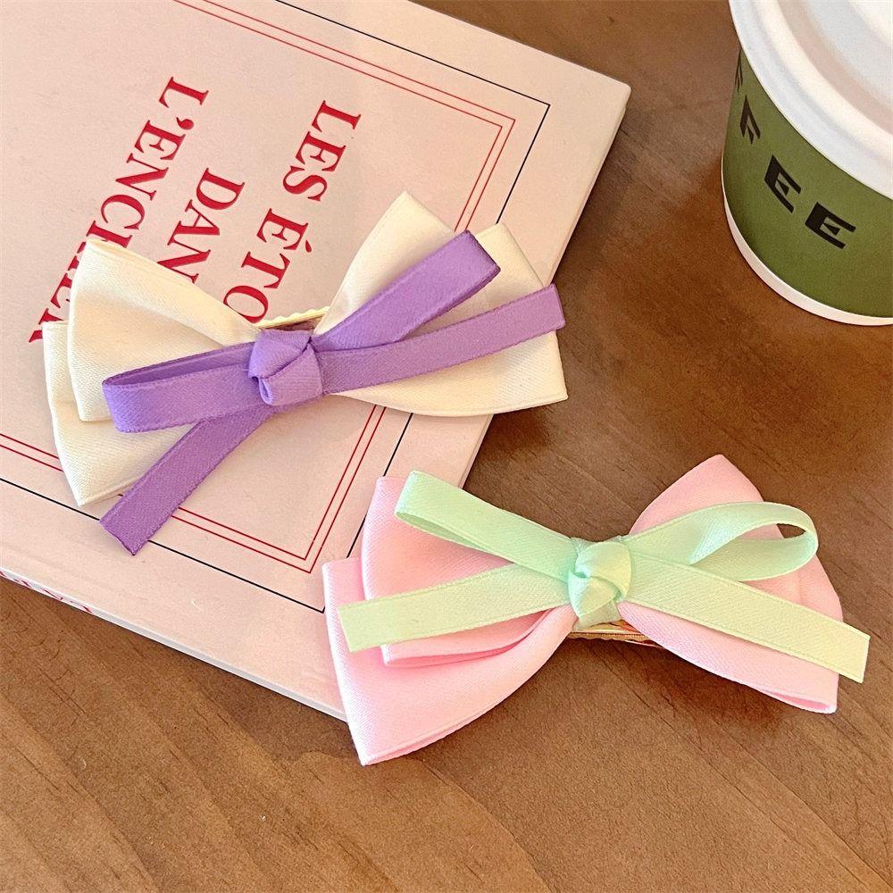 

Лента Bowknot Bb Clips Двухслойный Симпатичные Девушки / Дети
