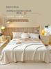Thickened Waffle Knit Blanket: Office, Nap, Sofa, Aviation, Air Conditioning Use