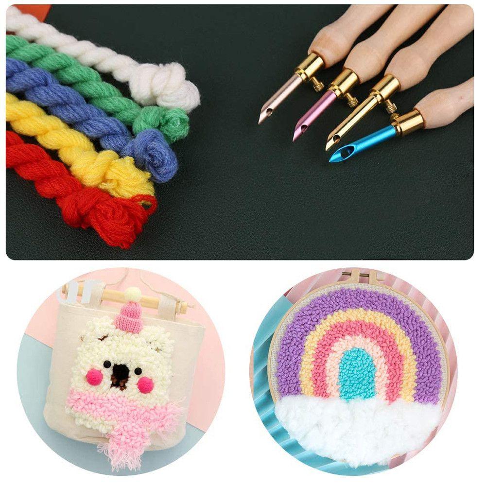 models Knitting Sewing Accessories DIY Poke Needle Adjustable Punch Needle Tool Embroidery Stitch