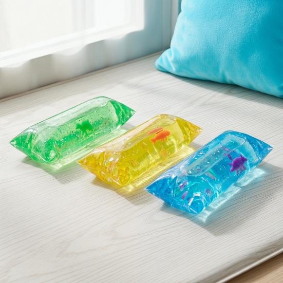 Stress Relief Slithery Strip Toy Cannot Be Grasped Clear Squeeze Toy Office Work Stress Decompression Toy Prank Prop Gag Gift