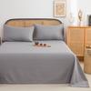 Wholesale 100% cotton old coarse cloth sheets pure cotton kang single three-piece set single piece soft mat student dormitory mat