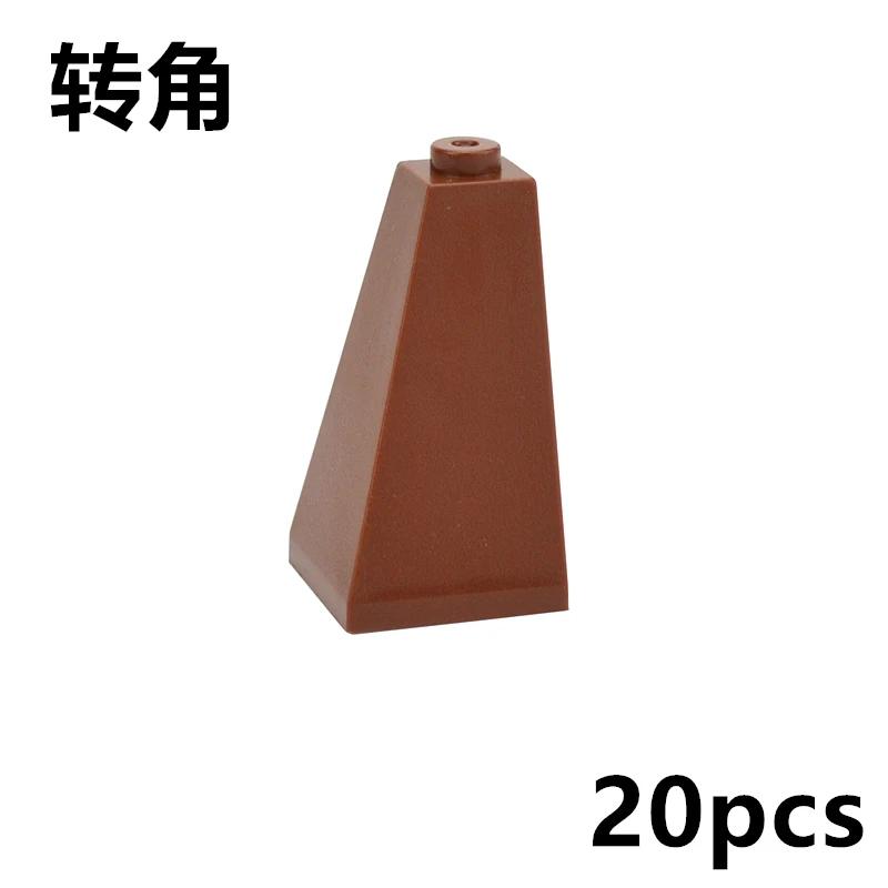 DIY Slope Building Blocks Thick Figure Bricks 1x2 2x2 Dots Educational Bulk Creative Size Compatible 3037 4460 60481 2449 3685