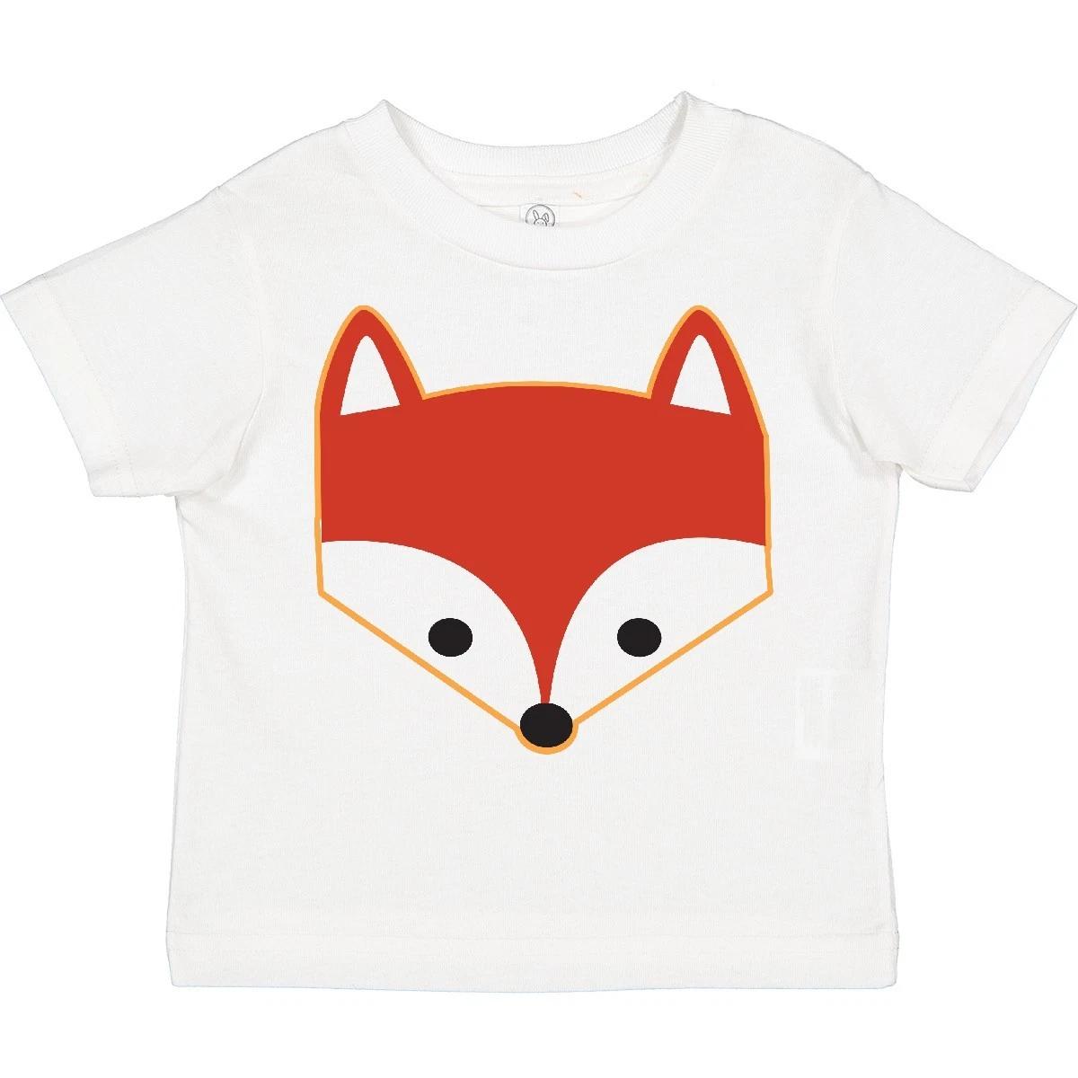 Inktastic Fox Woodland Animals Toddler T-Shirt Woods Wild Adorable Childs School 100
