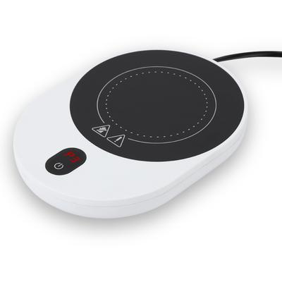 Cup Warmer Oval Auto Shut-Off 5 Temperature Settings Intelligent Electric Mug Warmer Plate