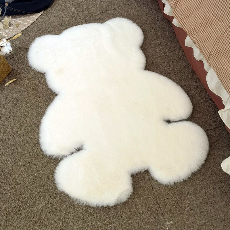 Tapete grande de pele de carneiro de pele sintética de urso, tapete fofo, sofá-cama, tapete peludo e peludo para chão