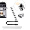 Coffee Machine Milk Pipe Coffee Machine Stainless Steel Milk Pipe Brush Set For Bosch Veroaroma And For Siemens Eq.6 Series