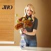 Handgefertigte Puzzle-Vase 3D-Puzzle DIY Blumenburg Meereswelle Boot Druck Florale Pflanzen Halter Behälter Kinder Lern-Bauspielzeug