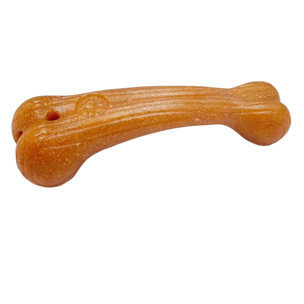 Bone Chicken Leg Shaped Puppy Teething Toy Non-Toxic Dog Molar Toy  For Small Medium Dogs