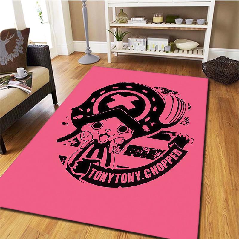 One Piece Tony Tony Chopper Carpet Rug For Living Room Bedroom Home Sofa Decoration Kids Play Nonslip Floor Mat