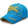 Adjustable Baseball Hats Hip-hop Peaked Cap Versatile BAT Embroidery Hats  Man Women Outdoor Sports