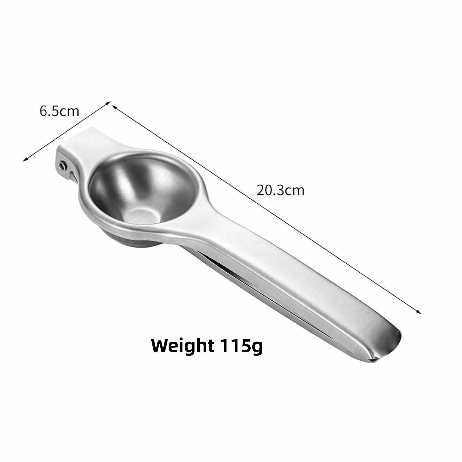 

Heavy-Duty Stainless Steel Manual Lemon Squeezer Portable Kitchen Juice Extractor Bag