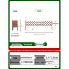 JINGGENG Expandable Wooden Garden Fence & Trellis